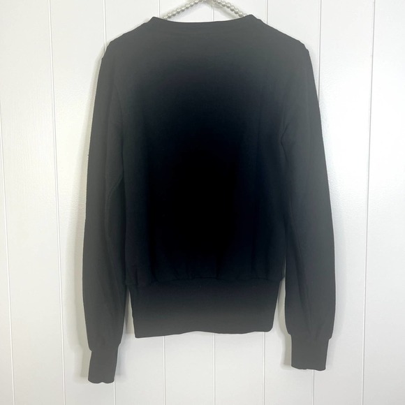 L’AGENCE‎ Josilyn Lace Up V Neck Sweatshirt SZ XS - Picture 9 of 10